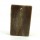 Drilled Petrified Wood Rectangle - for Jewellery Making