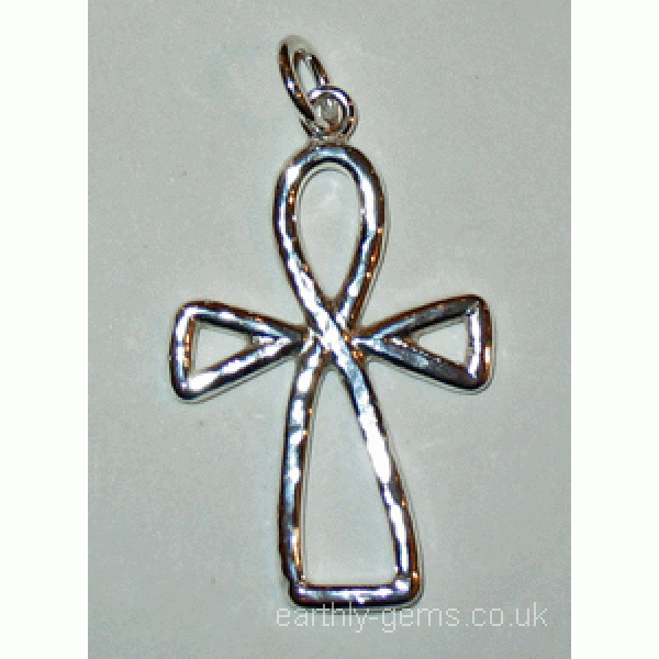 Heavy Weight Silver Ankh Pendant