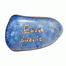 Stones with Words and Symbols