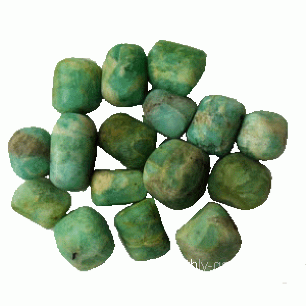 Himalayan Emerald tumblestones 13-16mm