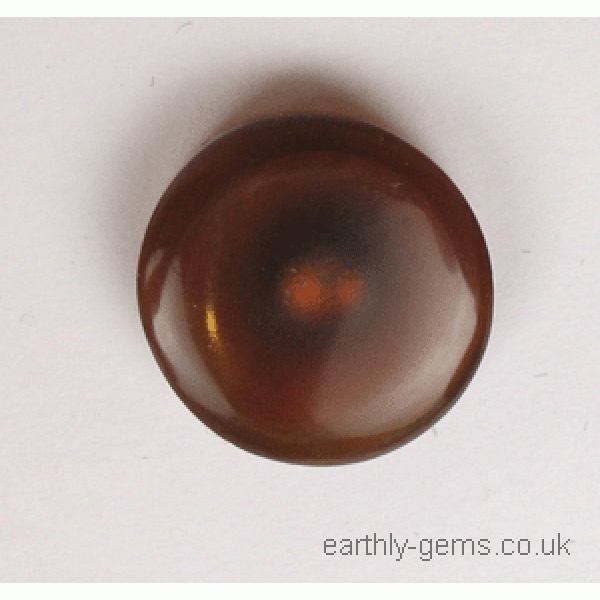 Rare Freeform Fire Agate Gemstone 13mm - for Jewellery making