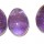 Amethyst Crystal Egg Drilled - for Jewellery making