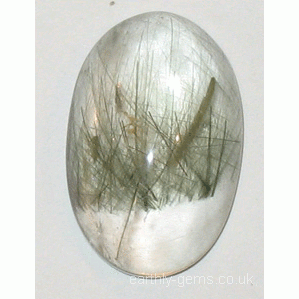 Quartz with Inclusions Freeform Cabochon - for Jewellery making