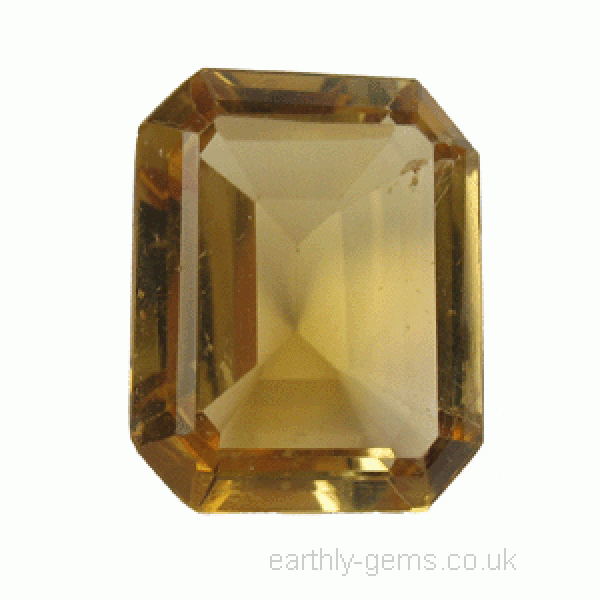 Citrine Baguette - for Jewellery making