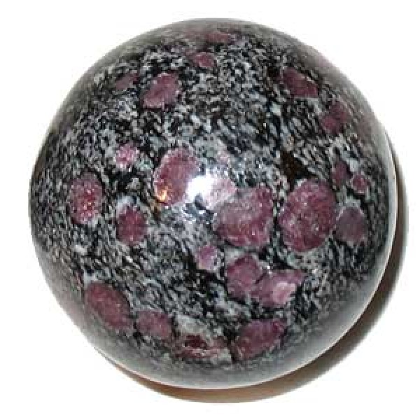 Red Spinel Crystal Ball 61mm