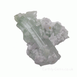 Small Green Tourmaline Formation