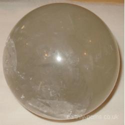 Pale Green Calcite Crystal Ball