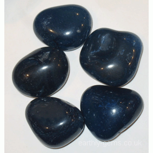 Large Blue Agate Tumblestones over 40mm