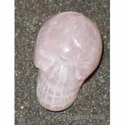 Rose Quartz Small Crystal Skull