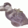 Amethyst Duck Pendant