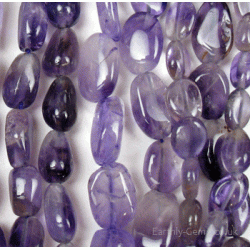 Amethyst Oval Beads