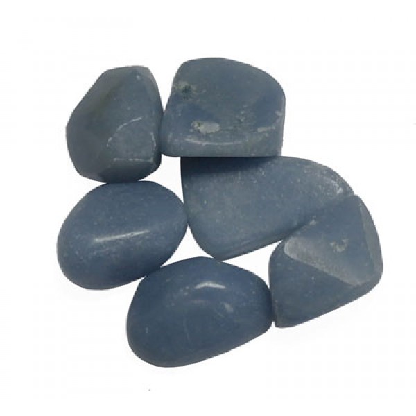 Angelite small tumblestones 14-18mm