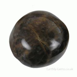 Black Moonstone Freeform Pebble