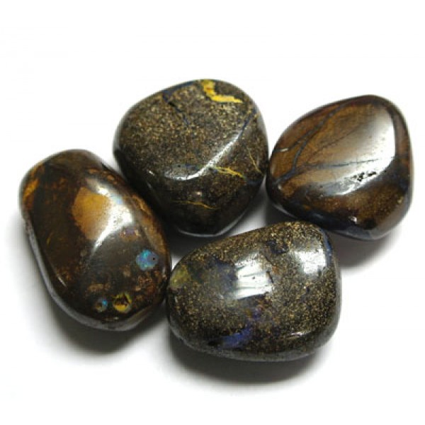 Boulder Opal tumblestones 25-32mm