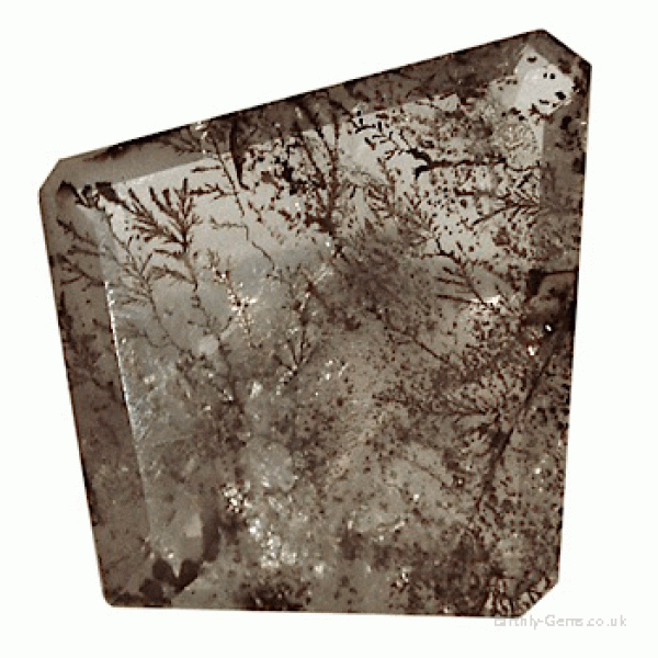 Dendritic Quartz Shape Cutstone
