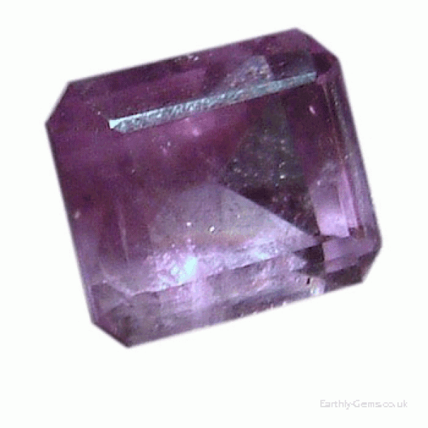 Facet Amethyst Rectangle  - for Jewellery making