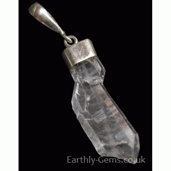 Natural Himalayan Faden Quartz Pendant Natural Himalayan Faden Quartz Pendant