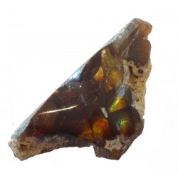 Vibrant Mexican Fire Agate Polished Face