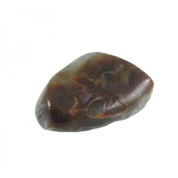 Rough Fire Agate Polished Window