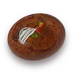 Mexican Matrix Green and Red Opal