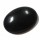 Jet Oval Cabochon 25 x 18mm  - for Jewellery making