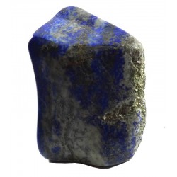 Polished Lapis Lazuli and Natural Pyrite Shape