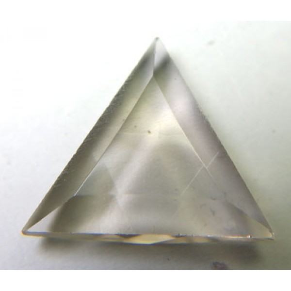 Small Slightly Smokey Quartz Triangle Merkabah Shape