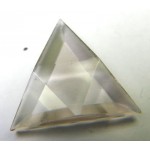 Small Slightly Smokey Quartz Triangle Merkabah Shape