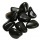 Black Obsidian tumble 22-28mm
