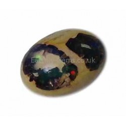 Mexican Matrix Opal Green with Purple Colours