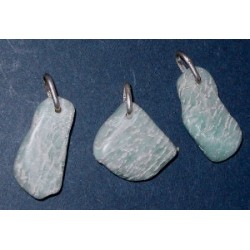 Freeform Amazonite Pendant