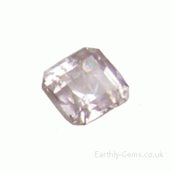 Pink Topaz Square Gemstone