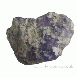 Natural Purple Apatite Crystal Formation