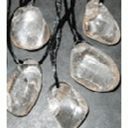 Quartz Tumblestone Pendant