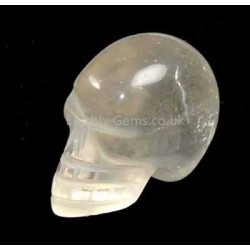Small Smokey Quartz Crystal Skull