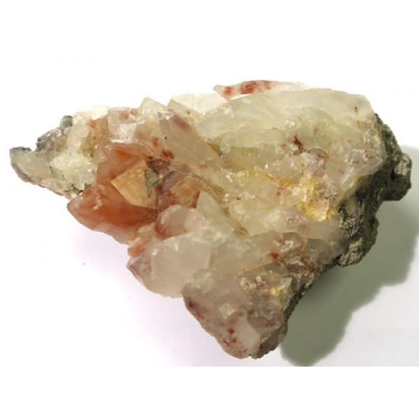 Hematite in  Quartz Cluster