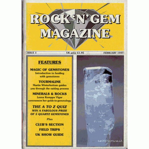 Rock n Gem Magazine Spring February 1997 Issue 1