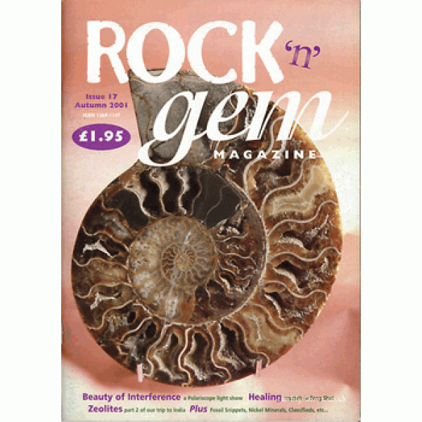 Rock n Gem Magazine Autumn 2001 Issue 17
