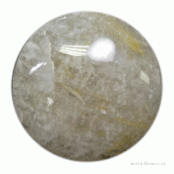 Rutilated Quartz Round