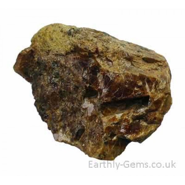 Red Sphene Crystal Chunky Piece