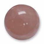 Star Rose Quartz Crystal Ball