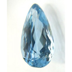 Blue Topaz Drop Gemstone