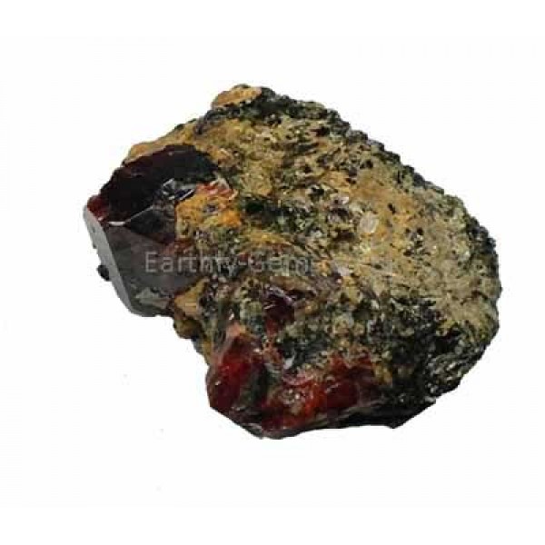 Twin Zircon Crystal Matrix