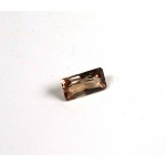 Axinite Faceted Rectangle Gemstone
