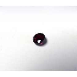 Garnet Faceted Oval