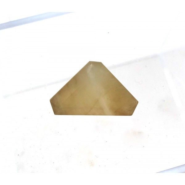 Grossular Garnet Faceted Triangle Shape