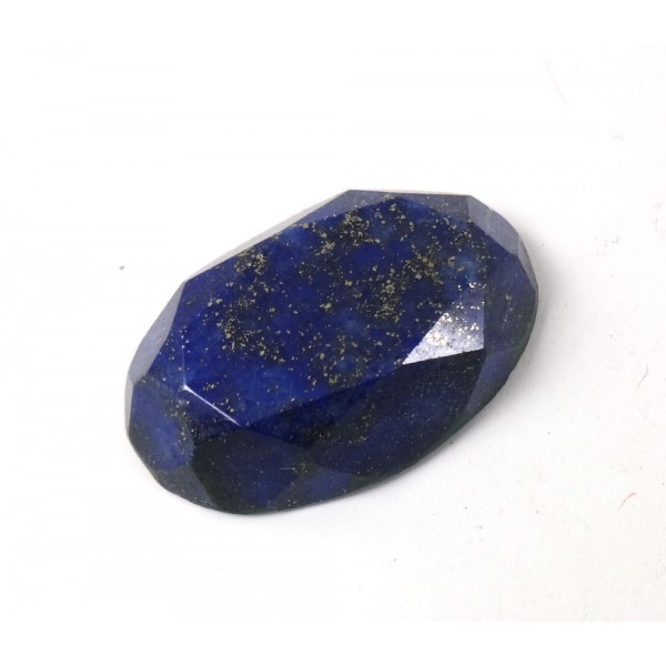 Faceted Lapis Lazuli Oval 29mm