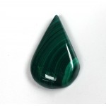 Malachite Polished Drop Shape