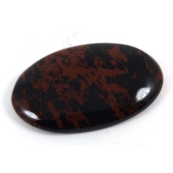 Mahogany  Obsidian Cabochon 43mm x 28mm