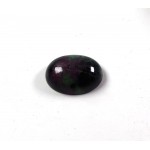 Ruby in Zoisite Oval Cabochon